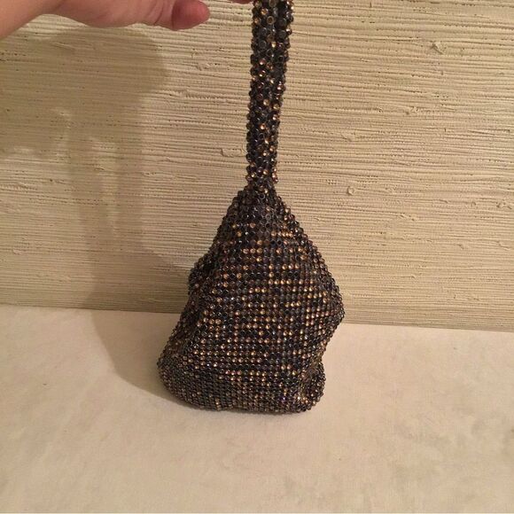 Real Collectibles by Adrienne Wristlet Crystal Evening Bag - Picture 3 of 5